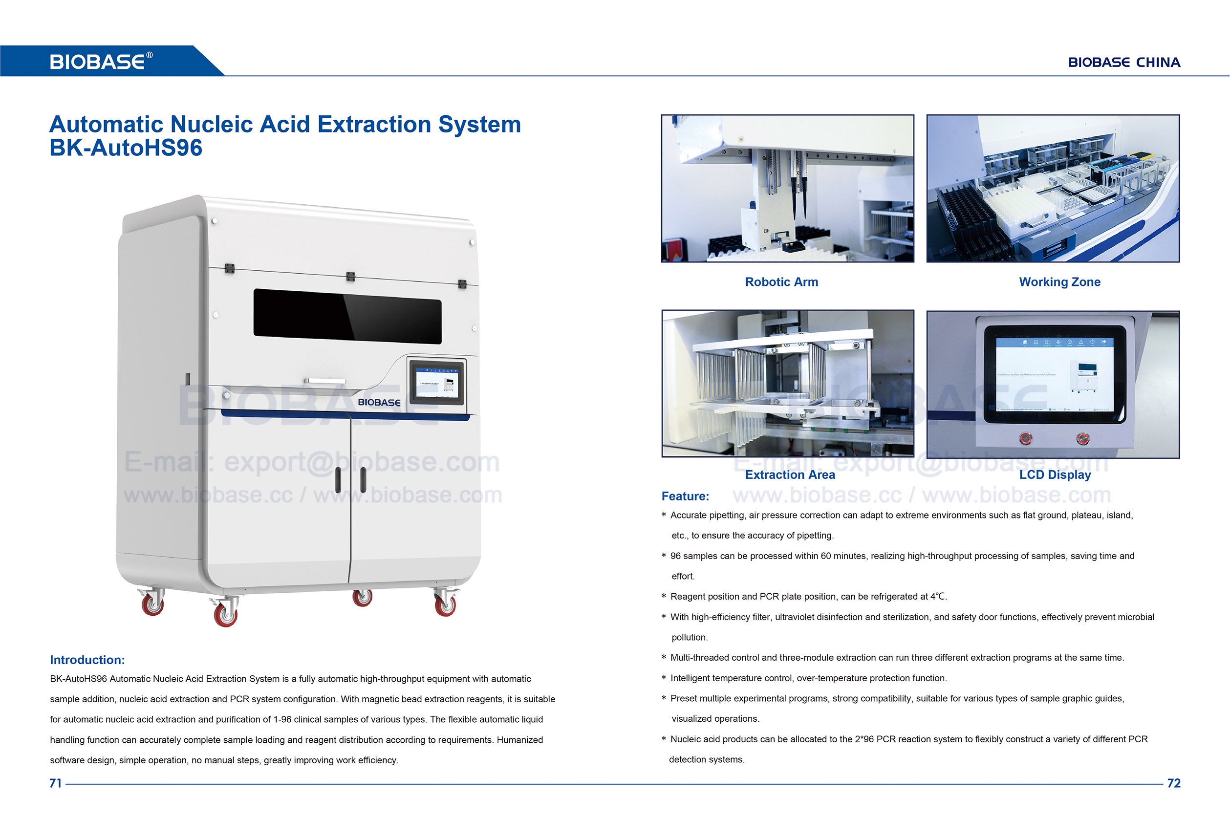 Automatic Nucleic Acid Extraction System Buy BIOBASE