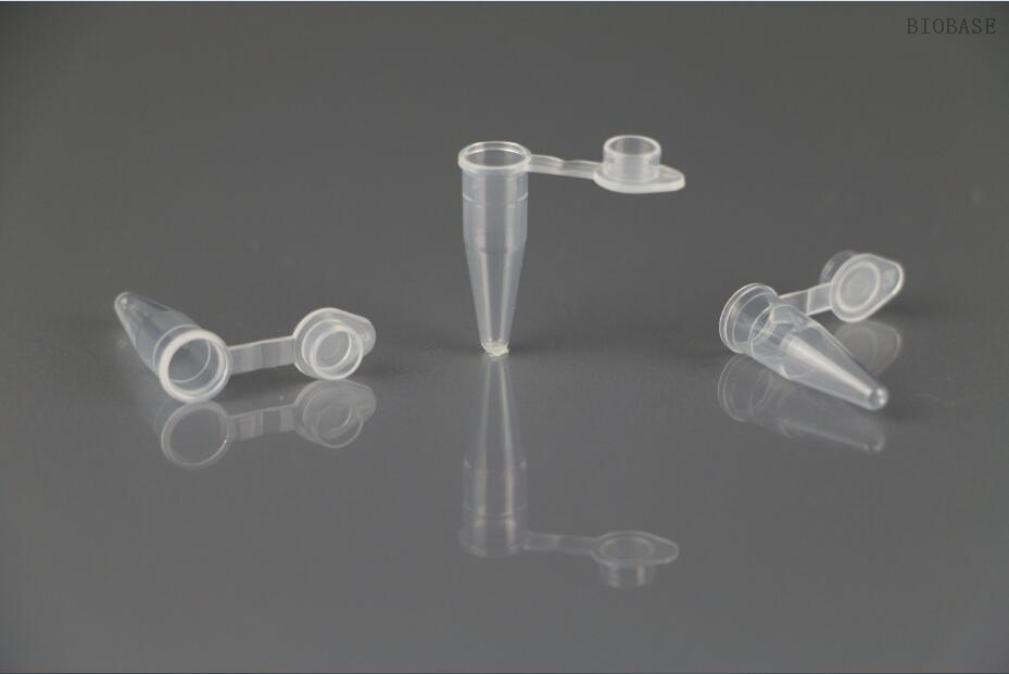 Disposable Transparent 8-strip PCR Tube Flat Cap 0.1ml/0.2ml PCR Tube With Cover