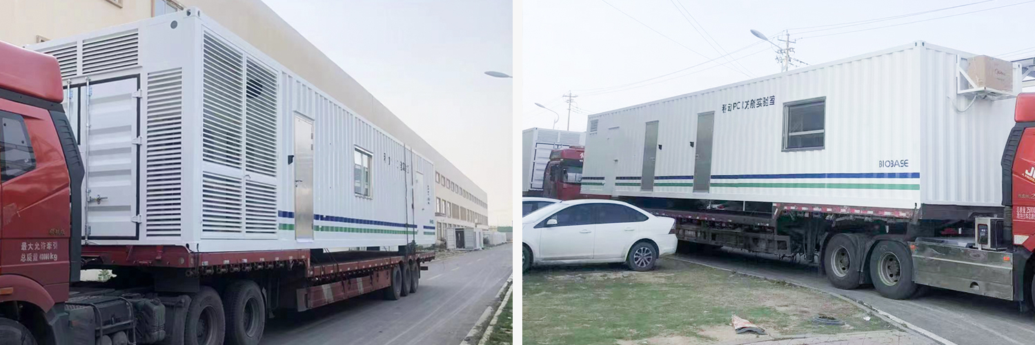 The Macau mobile PCR chamber laboratory project was delivered