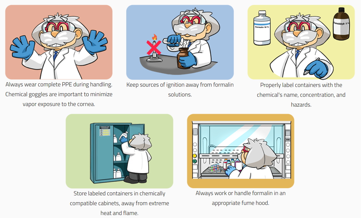 The Toxic Effects of Formalin and How to Contain It