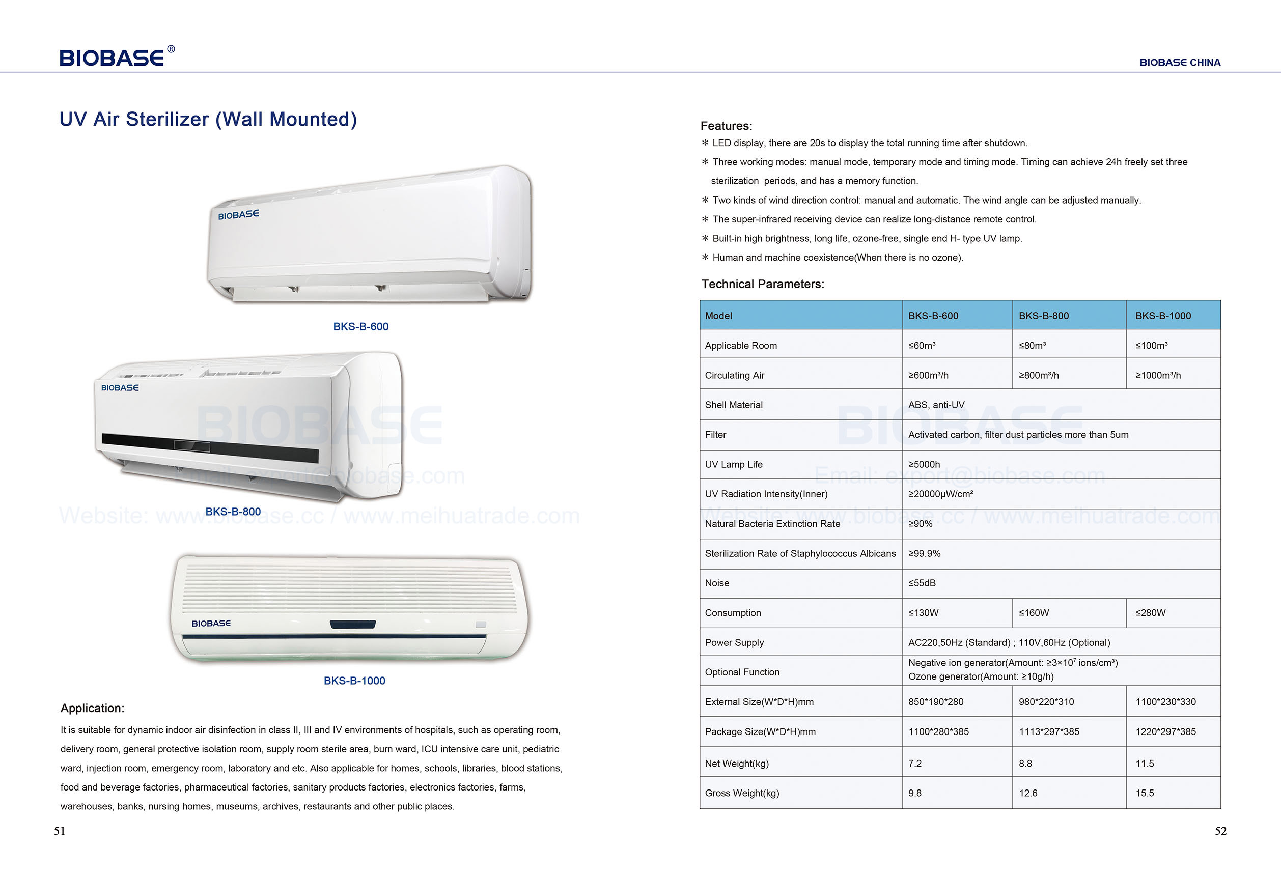 wall mounted uv sterilizer