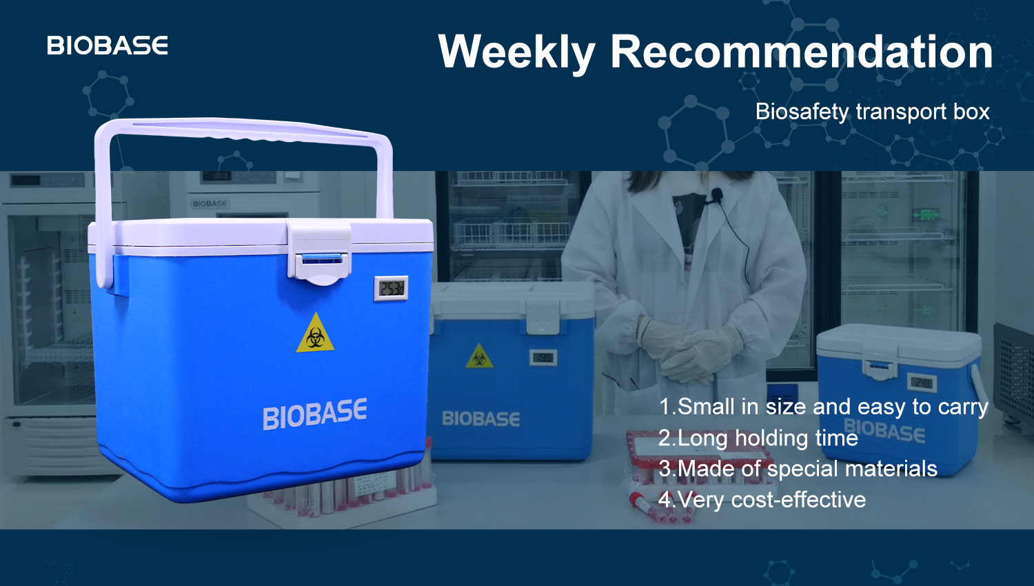 Weekly Recommendation Biosafety transport box